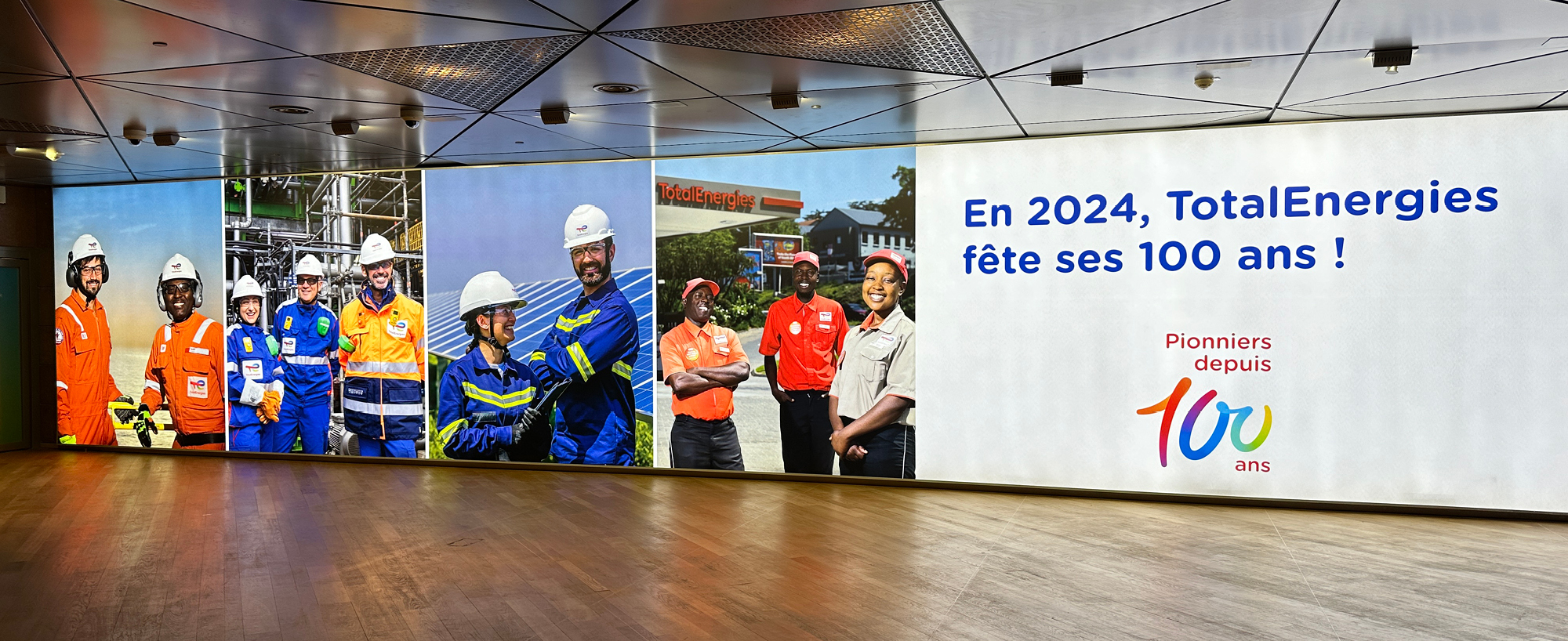 TotalEnergies - campagne 100 ans