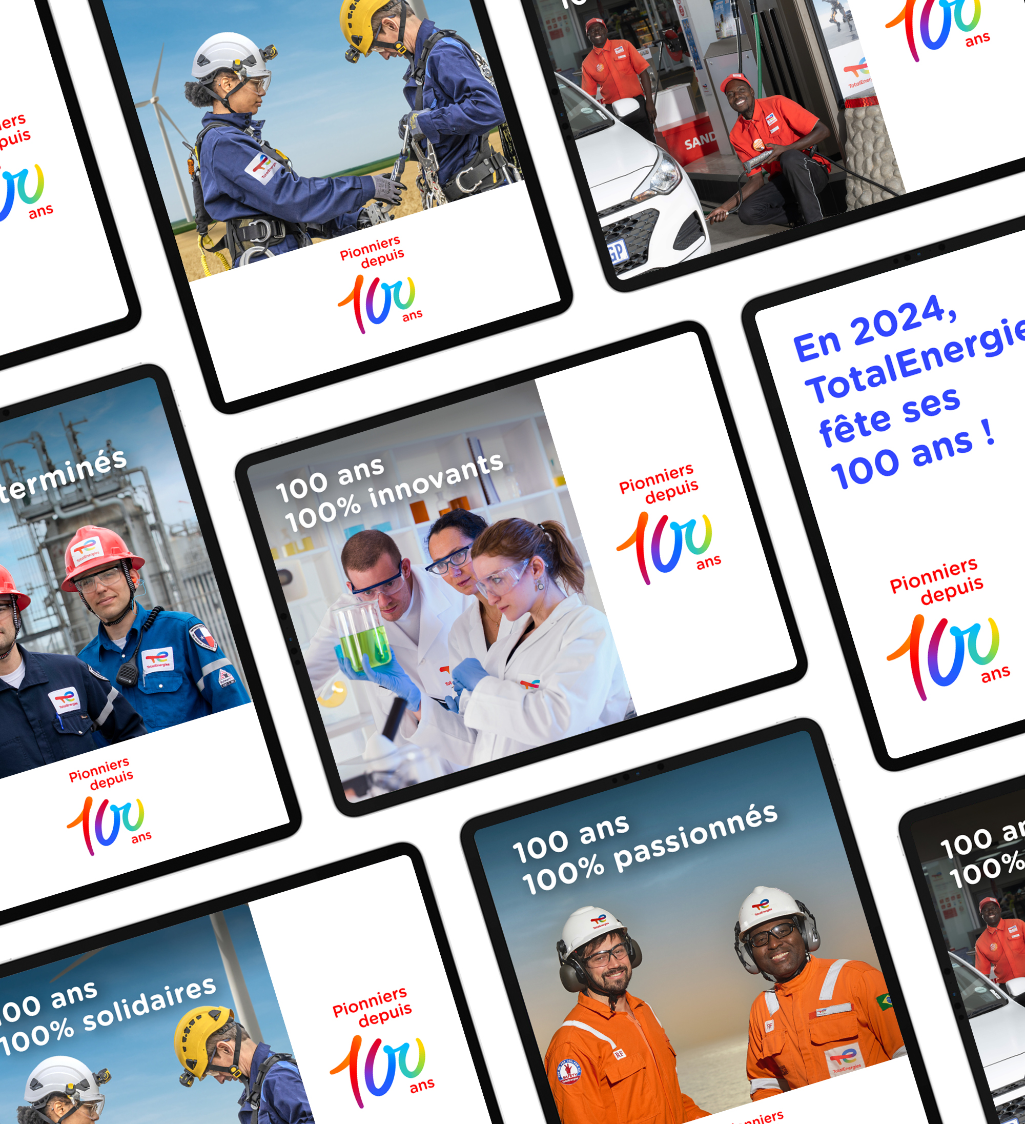 TotalEnergies - campagne 100 ans