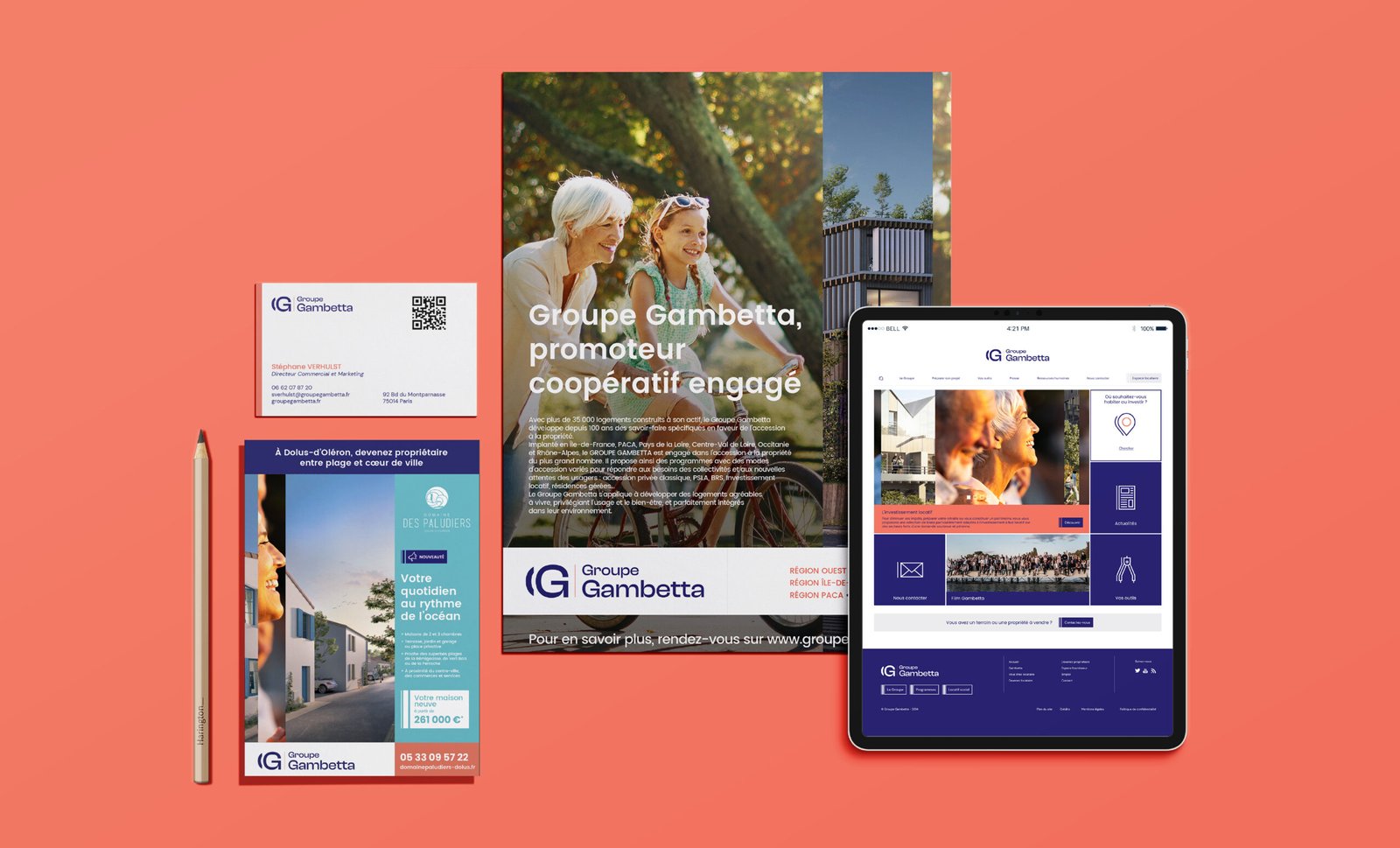 Groupe Gambetta - Identité branding